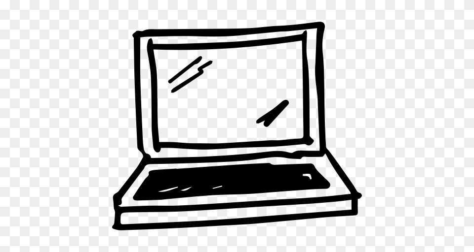 Drawn Lines Laptop, Electronics, Screen, Computer Hardware, Hardware Png