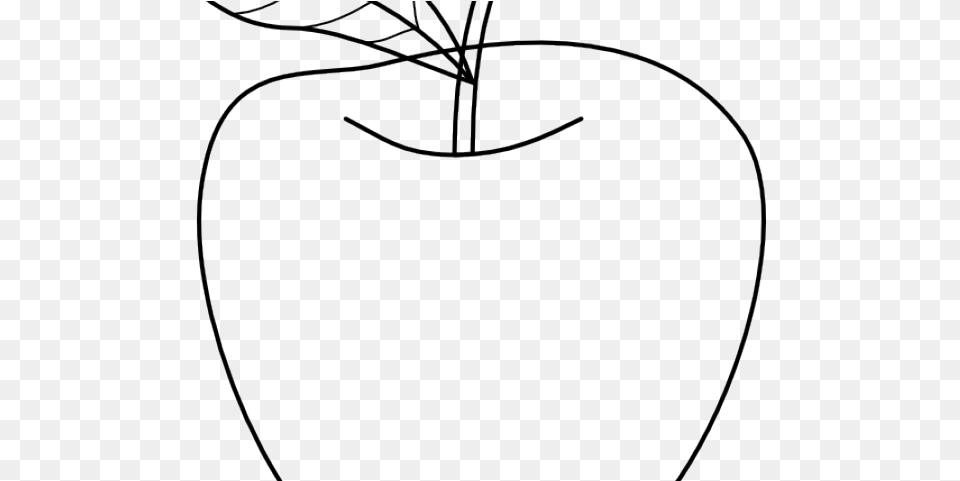 Drawn Macbook Epal Line Art, Apple, Food, Fruit, Plant Png Image