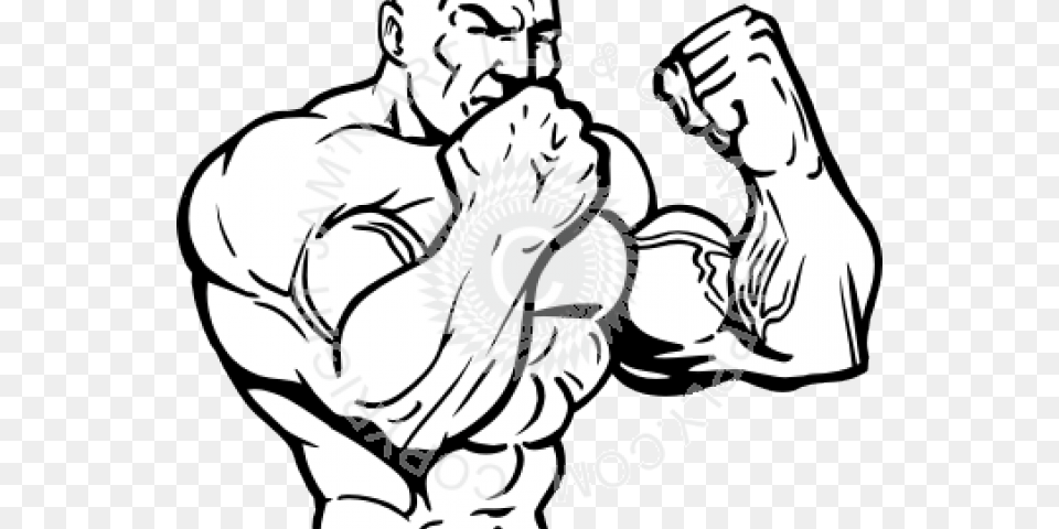 Drawn Men Buff Vector Muscle Man, Sport, Person, Martial Arts, Judo Free Transparent Png