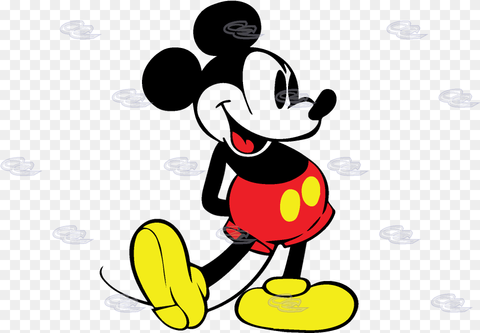 Drawn Mickey Mouse Old Fashioned, Cartoon Free Png Download