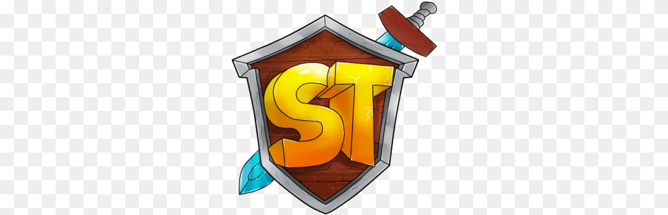 Drawn Minecraft Drawn Logo Minecraft Server Logo, Armor, Shield Png Image