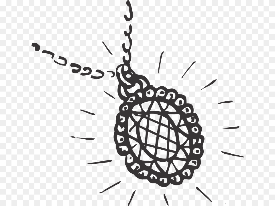 Drawn Necklace Vector Necklace, Accessories, Earring, Jewelry, Pendant Free Png Download