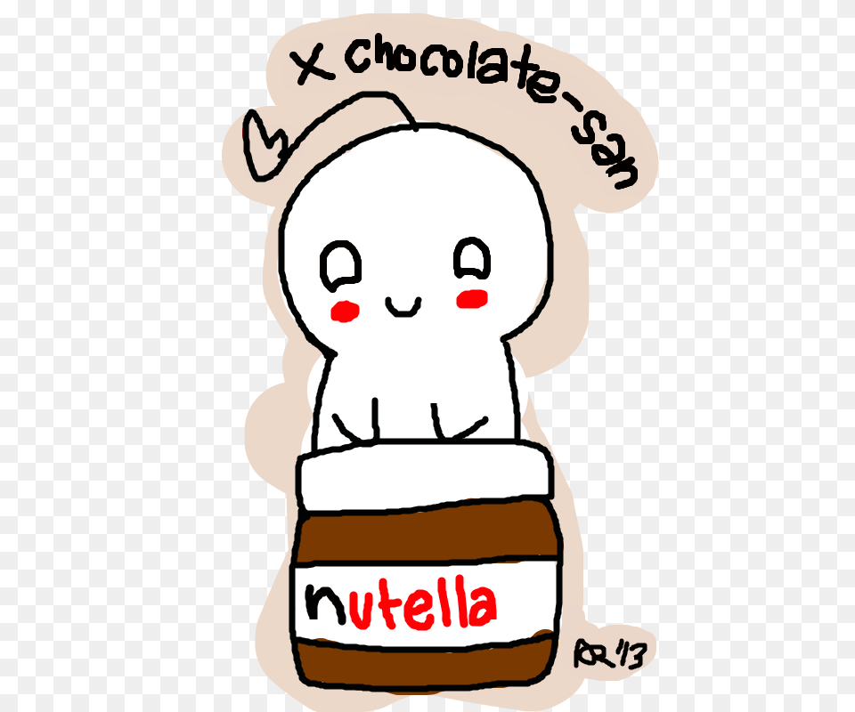 Drawn Nutella Clipart, Baby, Person, Face, Head Png