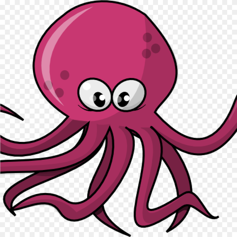 Drawn Octopus Background 14, Animal, Sea Life, Bear, Mammal Png