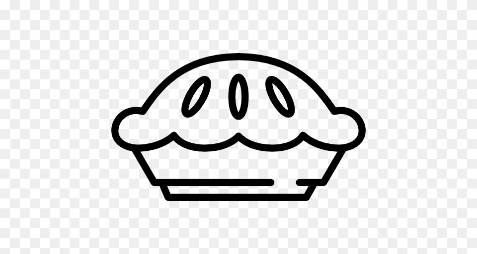 Drawn Pie Meat Pie, Stencil, Logo Free Png