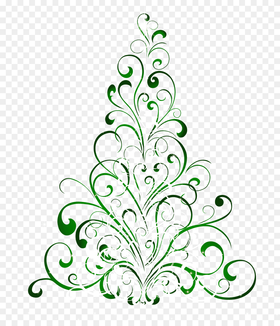Drawn Pine Tree Line Art Clip Art Christmas Tree, Floral Design, Graphics, Pattern, Christmas Decorations Free Png