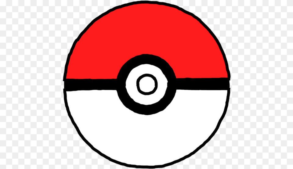 Drawn Pokeball Event Pokemon Ball White Background, Disk, Dvd Free Transparent Png