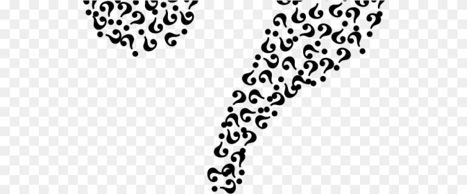 Drawn Question Mark Background Question Mark Clipart Background, Gray Png