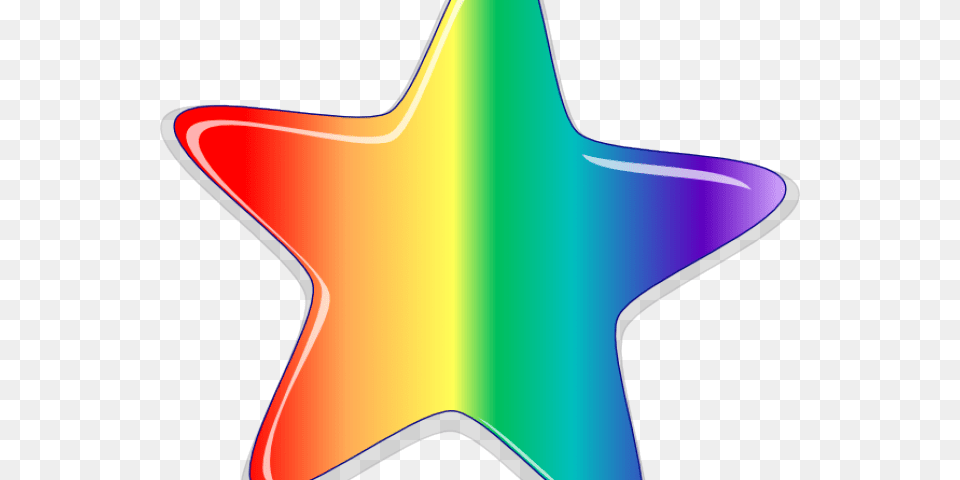 Drawn Rainbow Star Clipart Rainbow Star Clipart, Star Symbol, Symbol Free Transparent Png