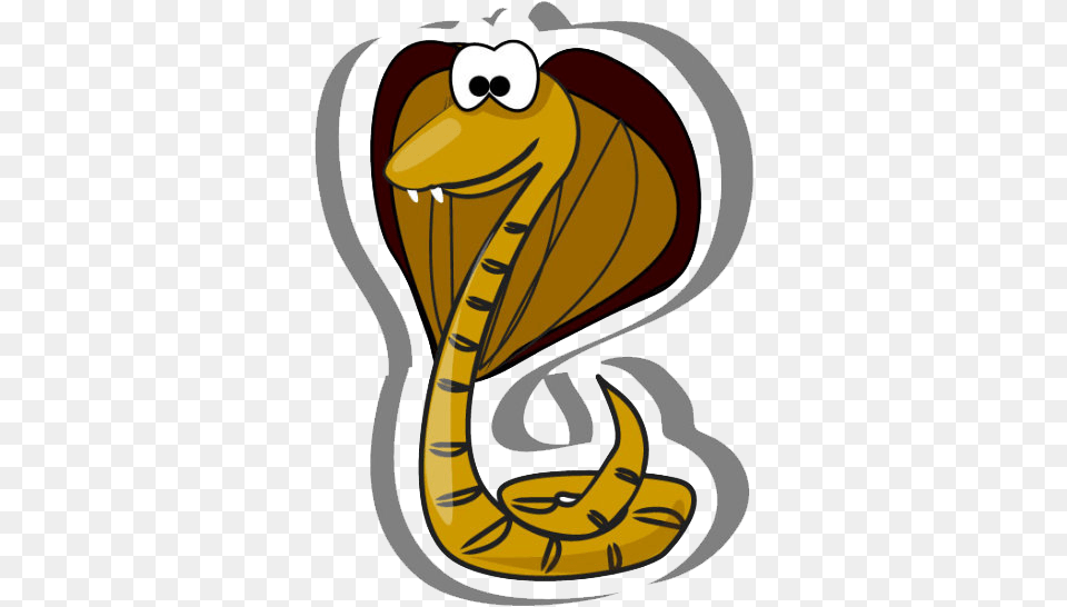 Drawn Serpent Cartoon Con Rn Vector, Animal, Cobra, Reptile, Snake Free Png