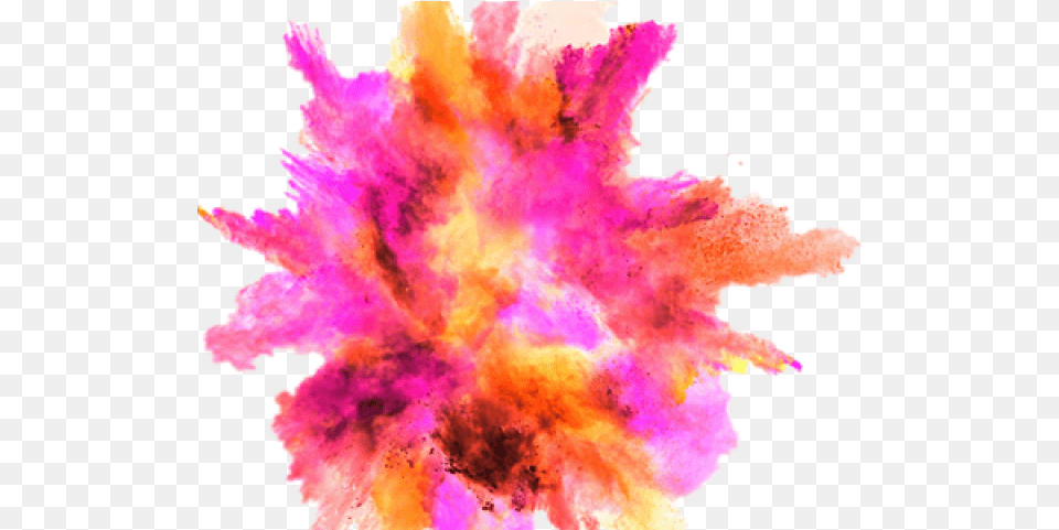 Drawn Smoking Explosion Color Smoke Effect, Bonfire, Fire, Flame, Dye Free Png