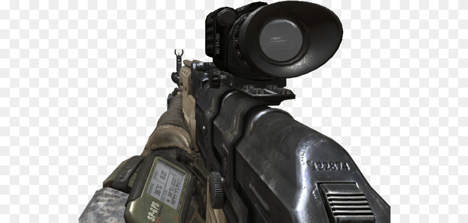 Drawn Sniper Bo3 Sniper Modern Warfare 2 Ak 47 Thermal, Weapon, Rifle, Firearm, Gun Png