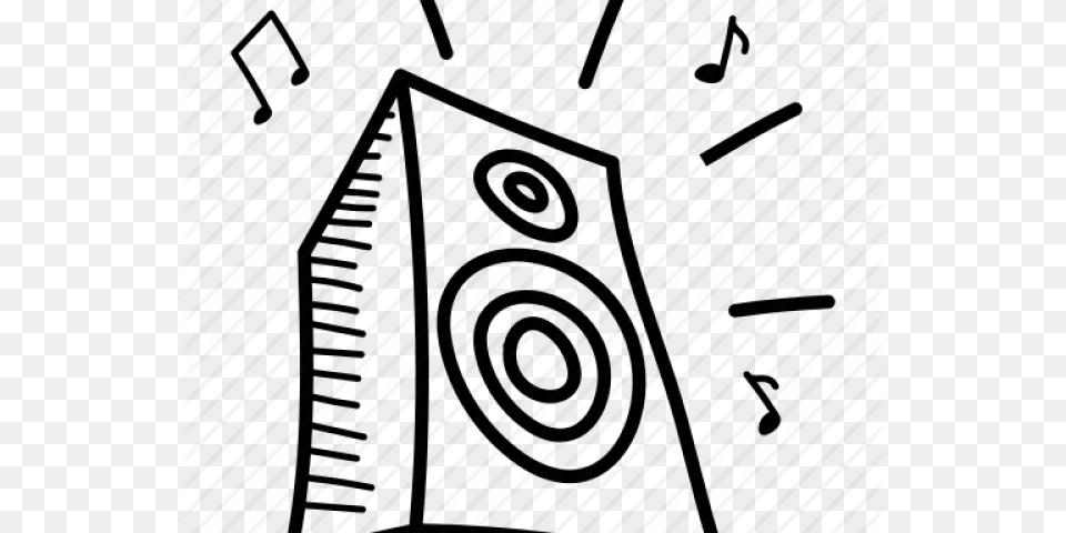 Drawn Speakers Music Icon Illustration Free Png