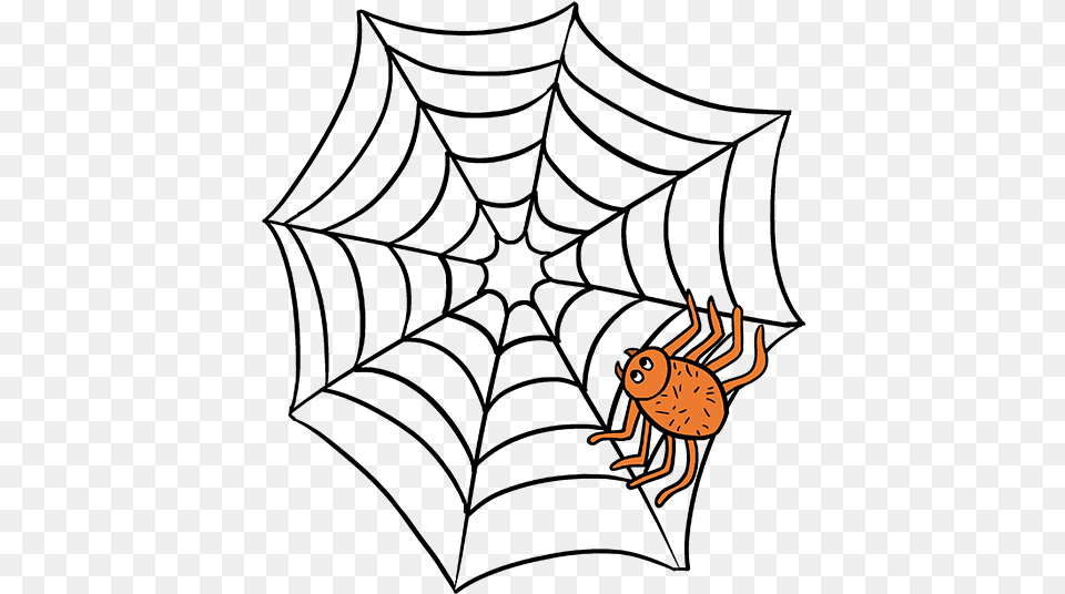 Drawn Spider Web Pin The Spider Game, Animal, Invertebrate Png