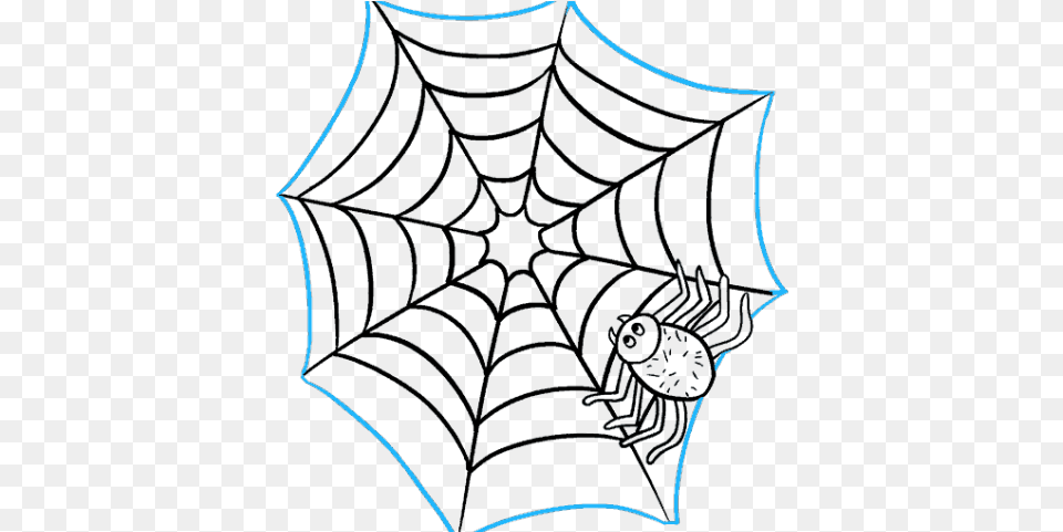 Drawn Spider Web Spider Web Drawing, Spider Web, Person Png Image