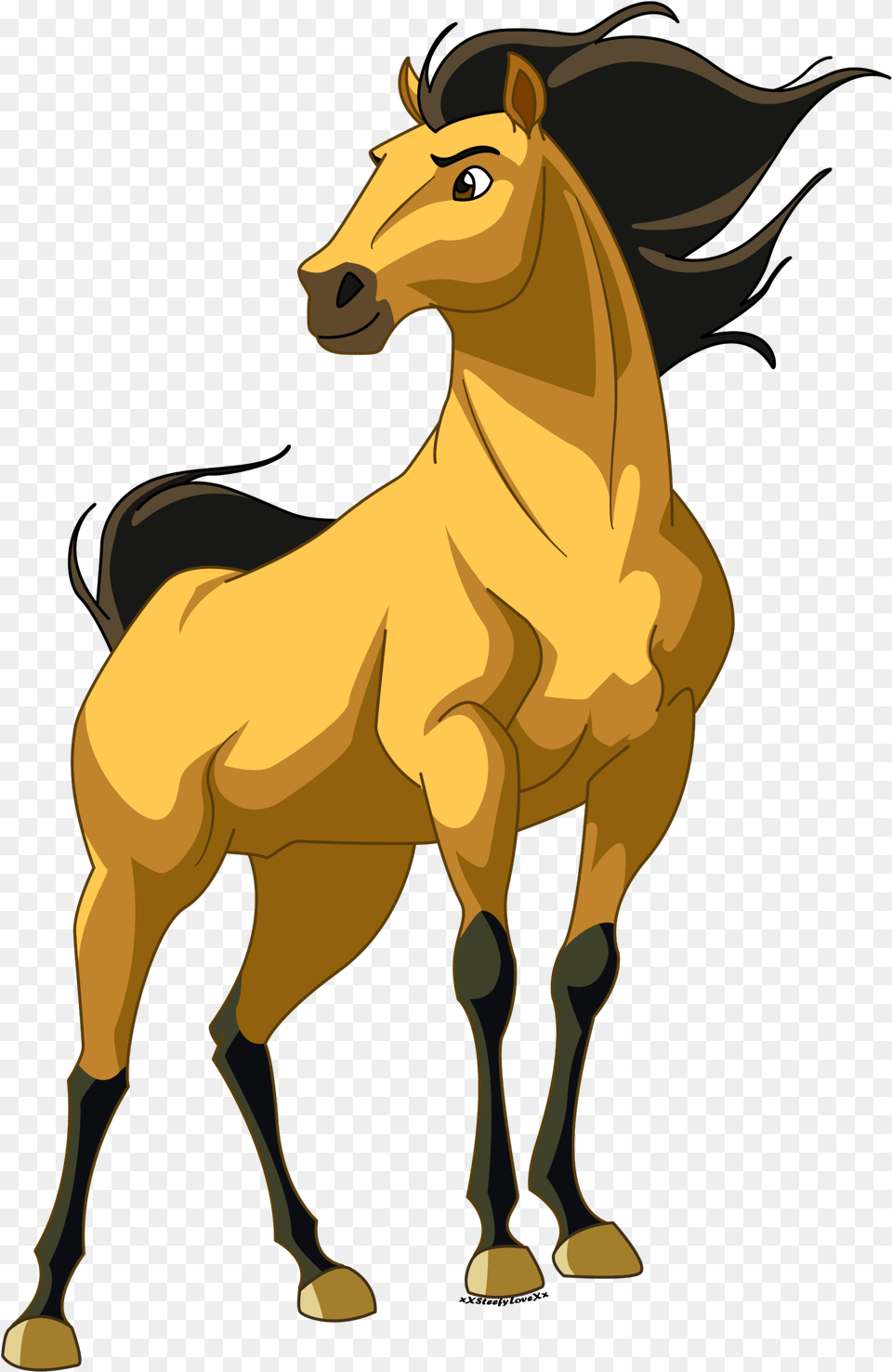 Drawn Spirit Pixar Spirit Stallion Of The Cimarron, Animal, Colt Horse, Horse, Mammal Free Png Download