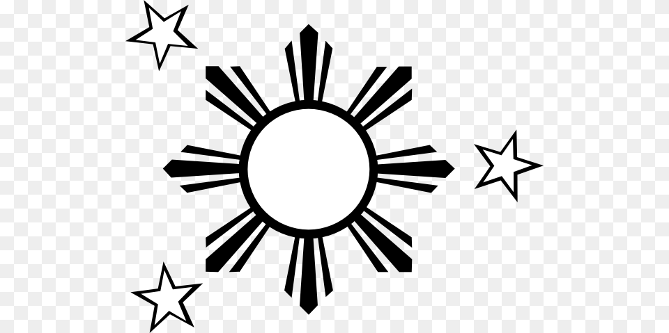 Drawn Sunshine Flag, Symbol, Emblem, Star Symbol, Stencil Free Transparent Png