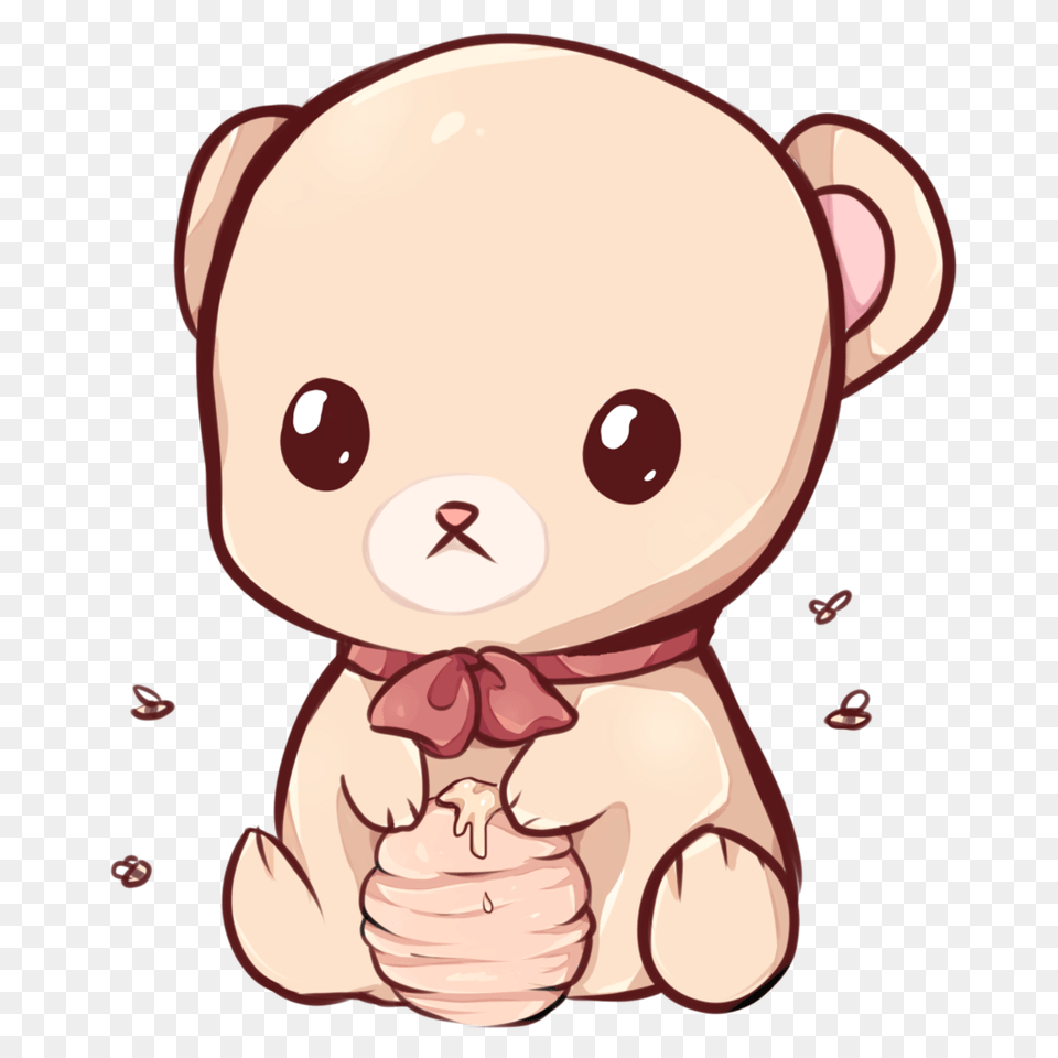 Drawn Teddy Bear Kawaii, Body Part, Finger, Hand, Person Free Png Download