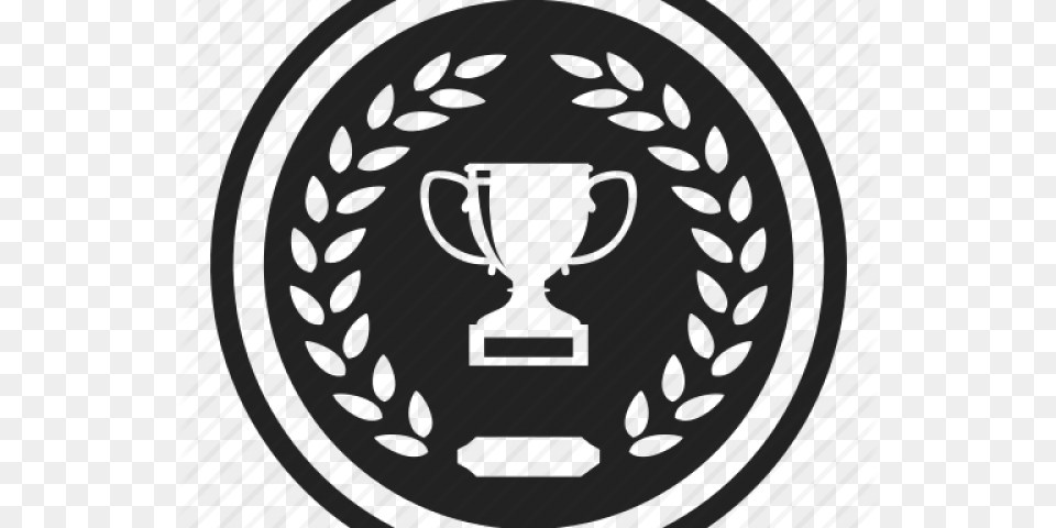 Drawn Trophy Icon First Place Logo, Emblem, Symbol, Coin, Money Free Png