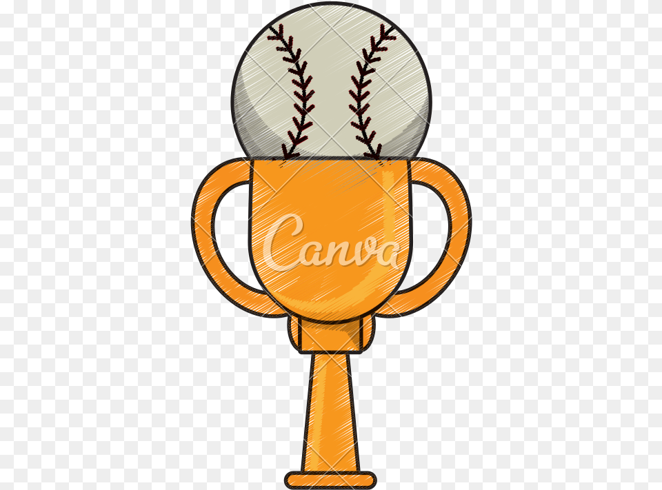 Drawn Trophy Icon Tennis Trophy Cartoon Free Transparent Png