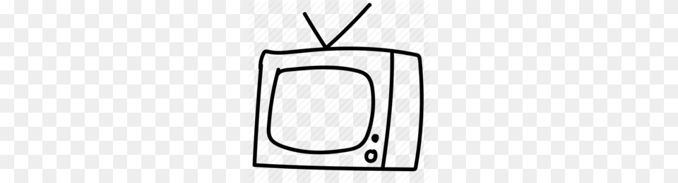 Drawn Tv Clipart Drawing Television Clip Art, Computer Hardware, Electronics, Hardware, Monitor Free Transparent Png