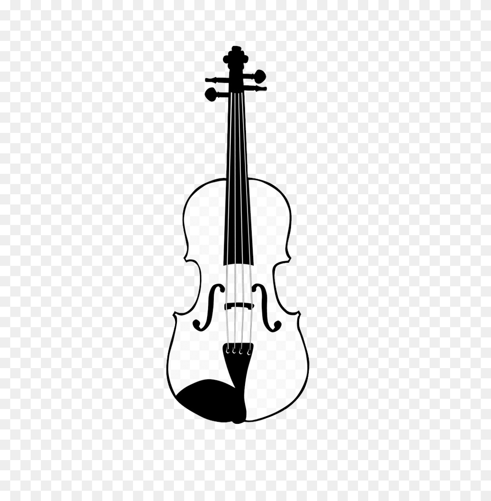 Drawn Violin Cello Bow, Musical Instrument Free Png