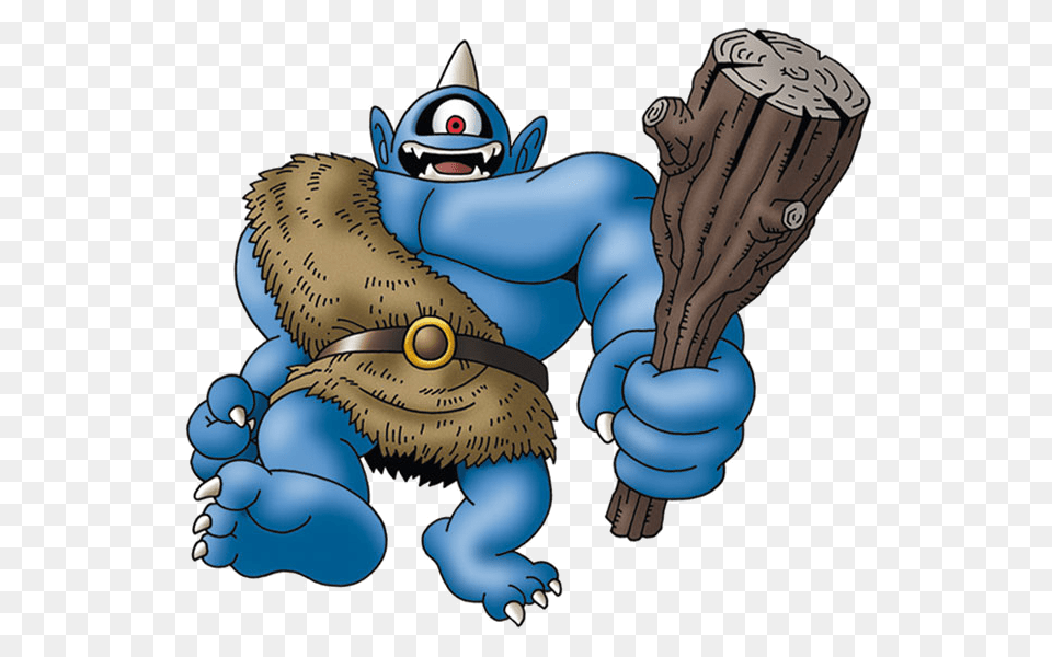 Drawn Warrior Cyclops Monster, Animal, Wildlife, Mammal, Face Free Png Download