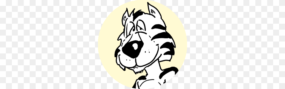 Drawn White Tiger Indochinese Tiger, Stencil, Baby, Person, Face Png Image