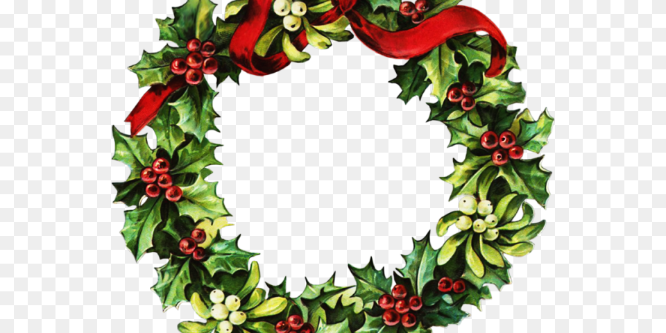 Drawn Wreath Christmas Png Image