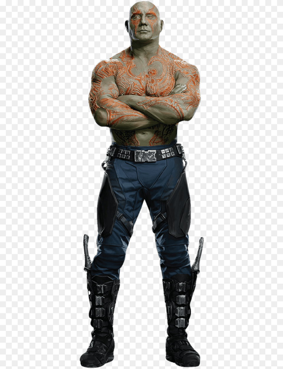 Drax Guardians Of The Galaxy Guardians Of The Galaxy Vol 2 Drax, Adult, Skin, Person, Pants Free Png