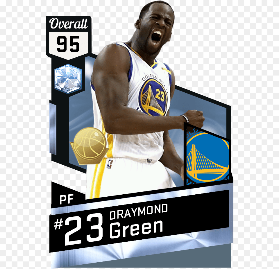 Draymond Green 2k18 Card, Adult, Person, People, Man Free Png Download