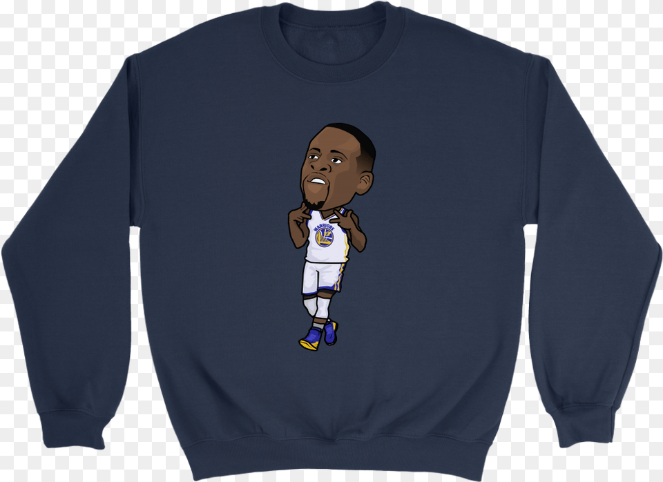 Draymond Green Three Pose College Dropout Crew Neck, T-shirt, Sweatshirt, Sweater, Sleeve Free Png Download