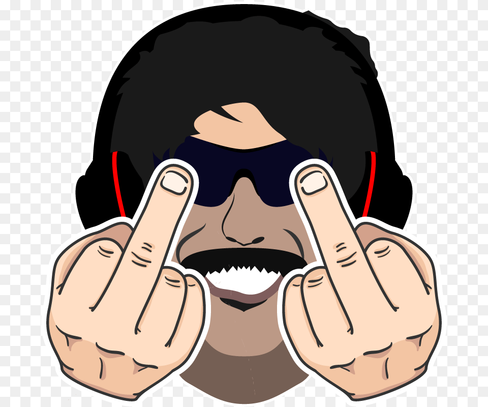 Drdisrespect Emote On Behance, Body Part, Finger, Hand, Person Png Image
