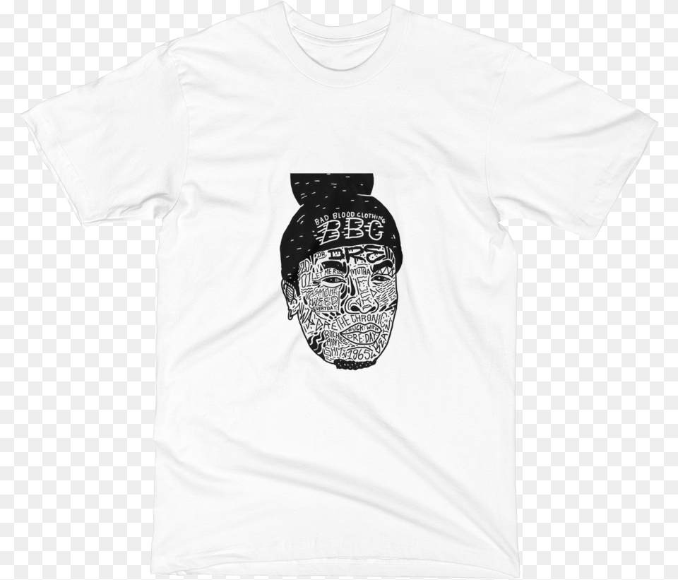 Dre Kool Men39s Short Sleeve T Shirt Chinchilla, Clothing, T-shirt, Face, Head Png