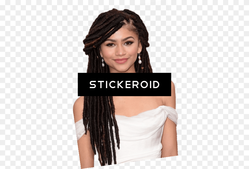 Dreadlocks Zendaya Dreadlocks, Portrait, Photography, Face, Person Png