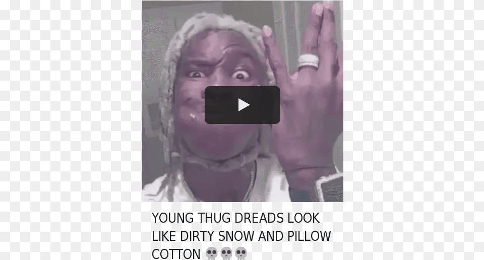 Dreads Thug And Young Thug Young Thug Meme 2015, Head, Person, Baby, Hand Free Png