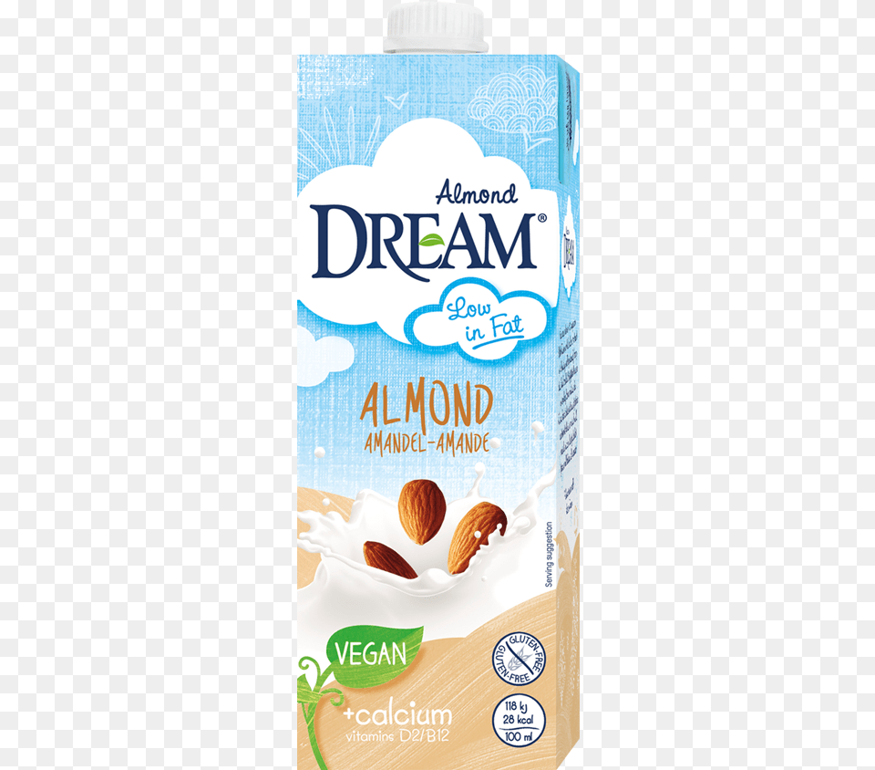 Dream Almond Oat Dream Original Calcium With Vitamins, Food, Grain, Produce, Seed Png