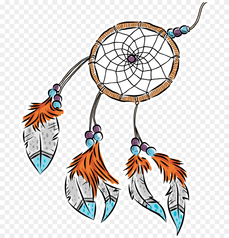 Dream Catcher For Car Vehicle Sticker Colorido, Art, Accessories Free Png