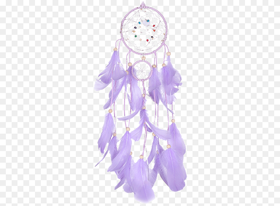 Dream Catcher Led Light String Decoration Girl Student Illustration, Accessories, Earring, Jewelry, Purple Free Png