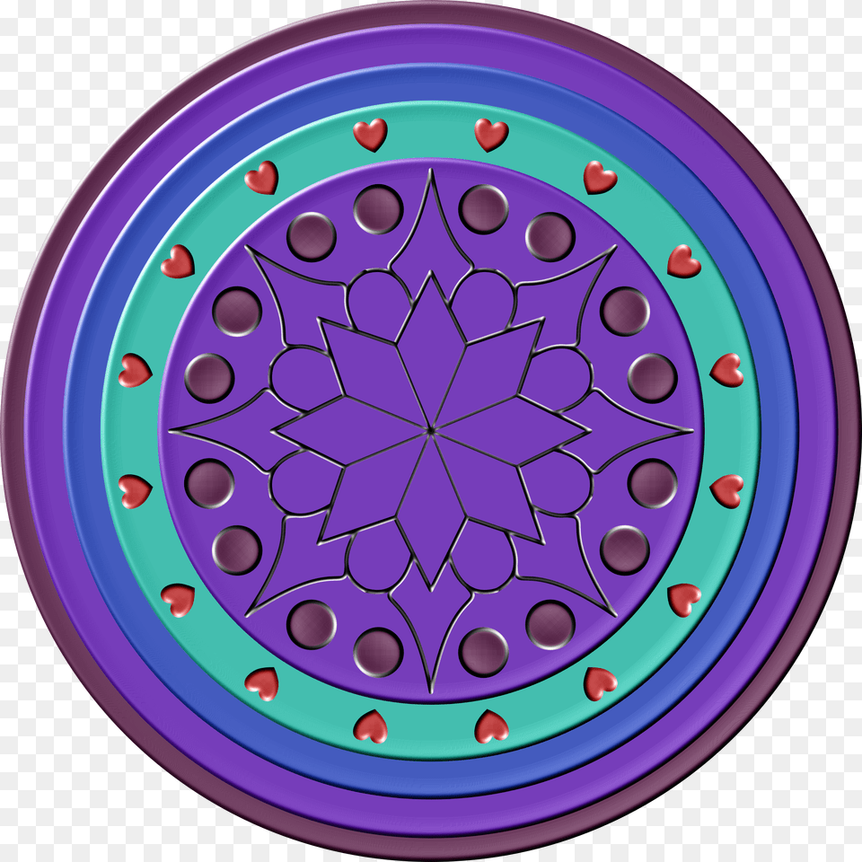 Dream Catcher Mandala Icons, Pattern, Purple Png