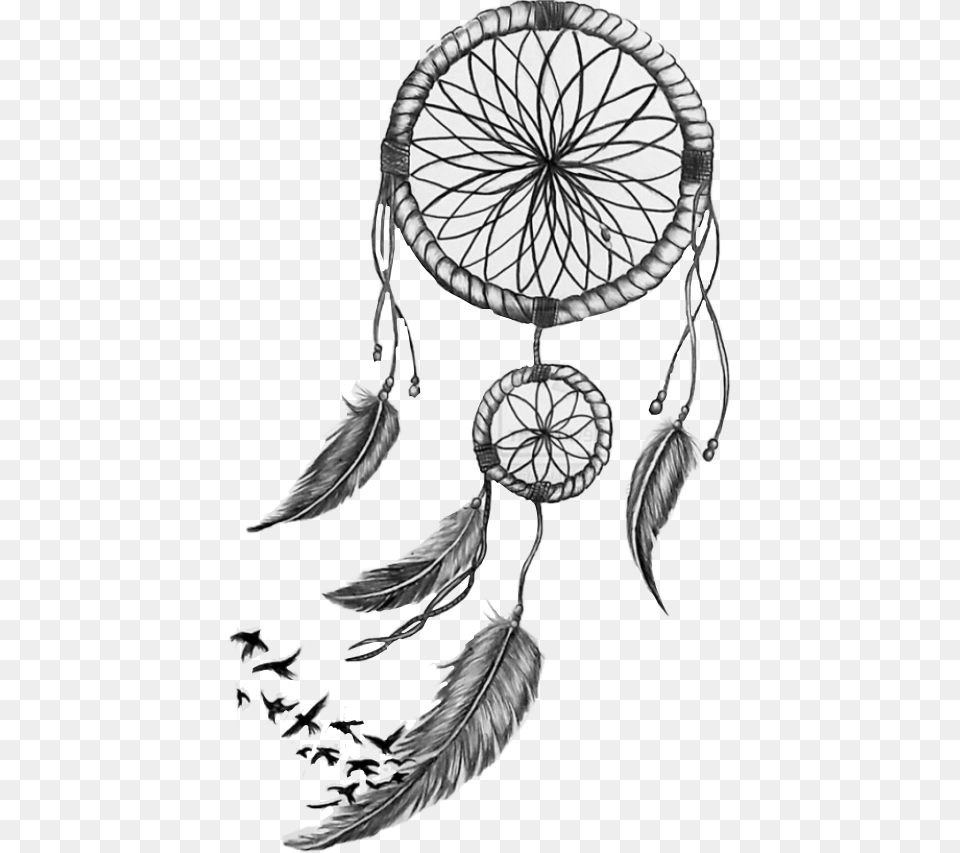 Dream Catcher Tatuagem Desenho Filtro Dos Sonhos, Art, Drawing, Plant, Leaf Png Image