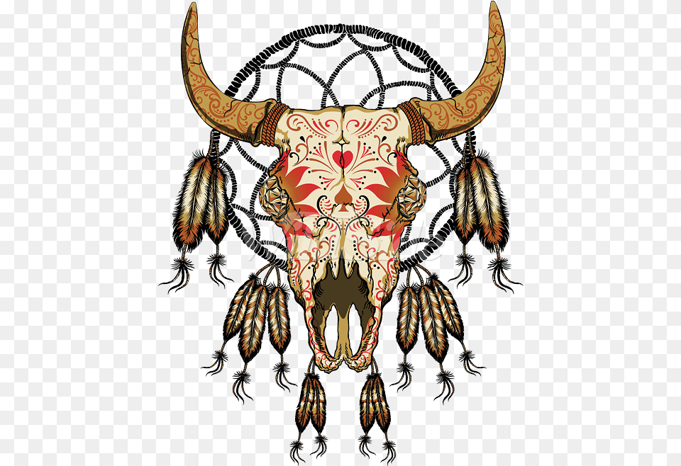 Dream Catcher Transparent Hd, Animal, Bull, Mammal, Adult Free Png Download