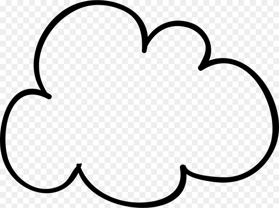 Dream Clipart Cloud Shape, Stencil Png Image