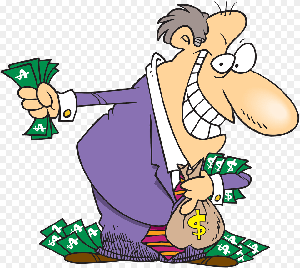 Dream Clipart Rich Man, Book, Comics, Publication, Bag Free Png Download