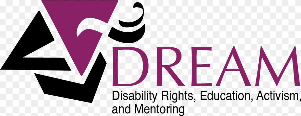 Dream Is Based At The National Center For College Students Dream Disability Logo, Purple Free Png Download