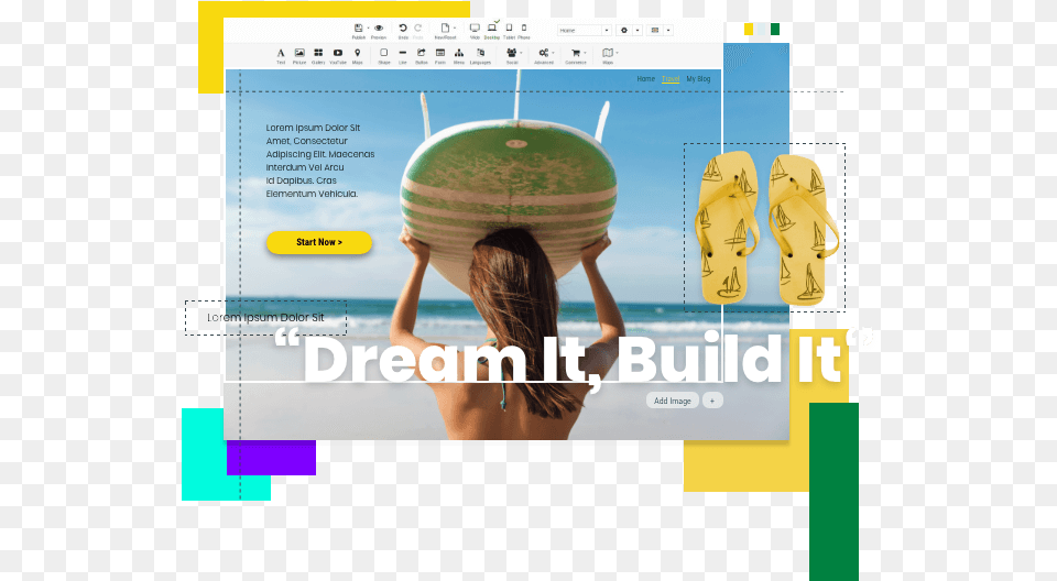 Dream It Build It, Advertisement, Poster, Adult, Person Free Png Download
