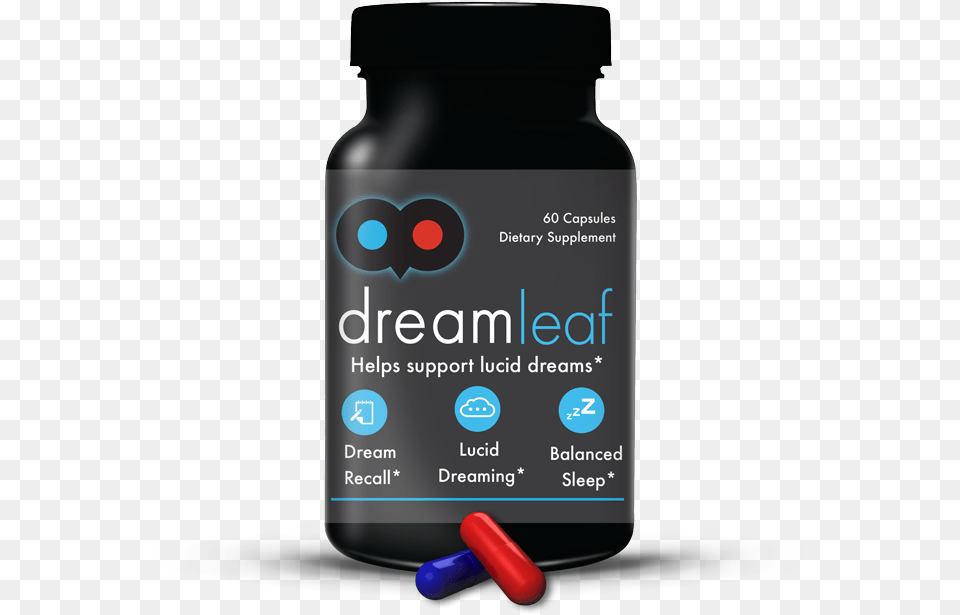 Dream Leaf Lucid Dreaming Supplement Dream Leaf Pills, Medication, Pill Png Image