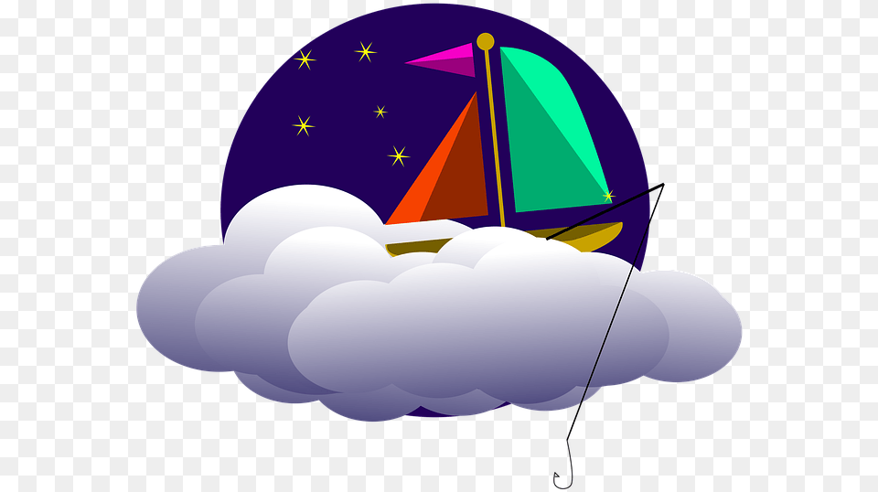 Dream Night Image On Pixabay Circle, Boat, Sailboat, Transportation, Vehicle Free Png
