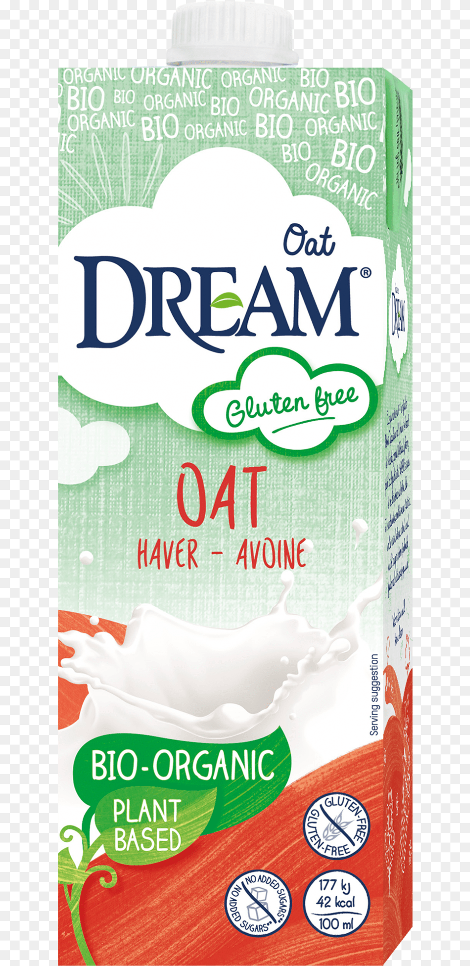 Dream Oat Glutenfree Organic Dream Rice Milk, Beverage Free Png