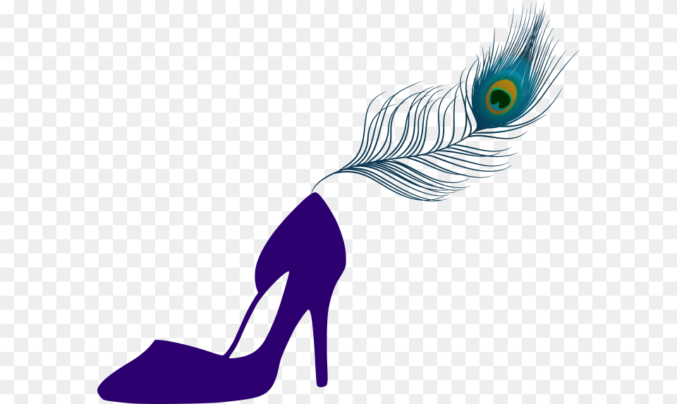 Dream Shoe Peacock Basic Pump, Clothing, Footwear, High Heel, Graphics Png Image